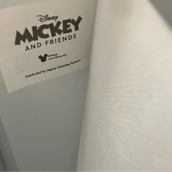 Disney Mickey and Friends Silver Winter Wonderland Reusable Tote - Picture 4 of 4